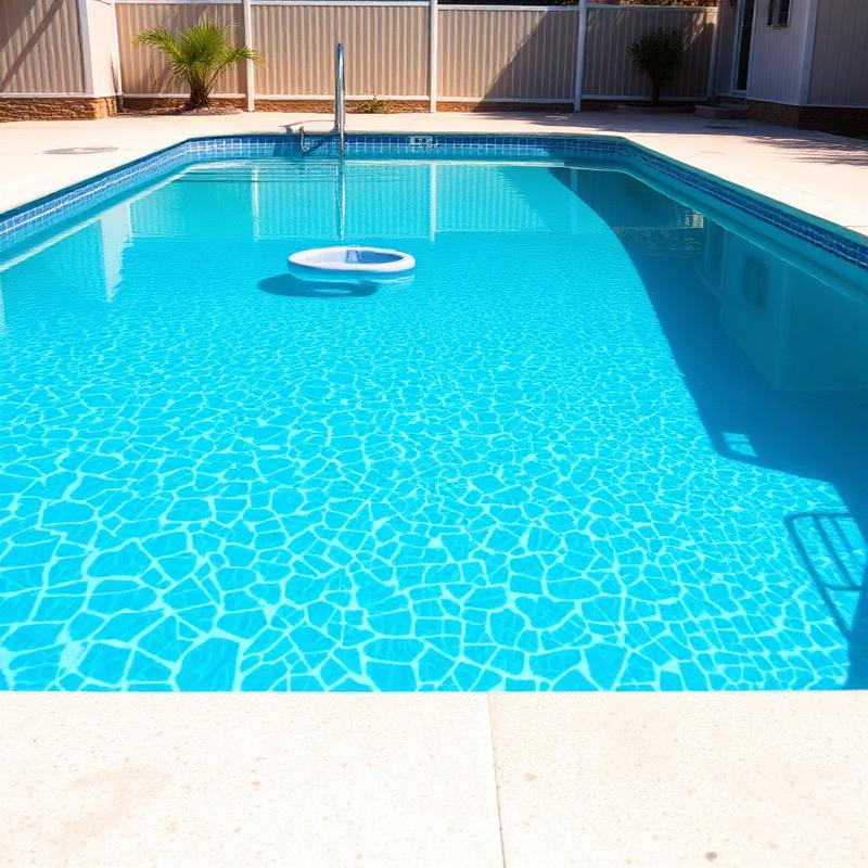Pool decks — example residential surface